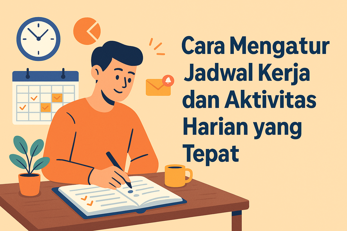 Cara Mengatur Jadwal Kerja dan Aktivitas Harian yang Tepat