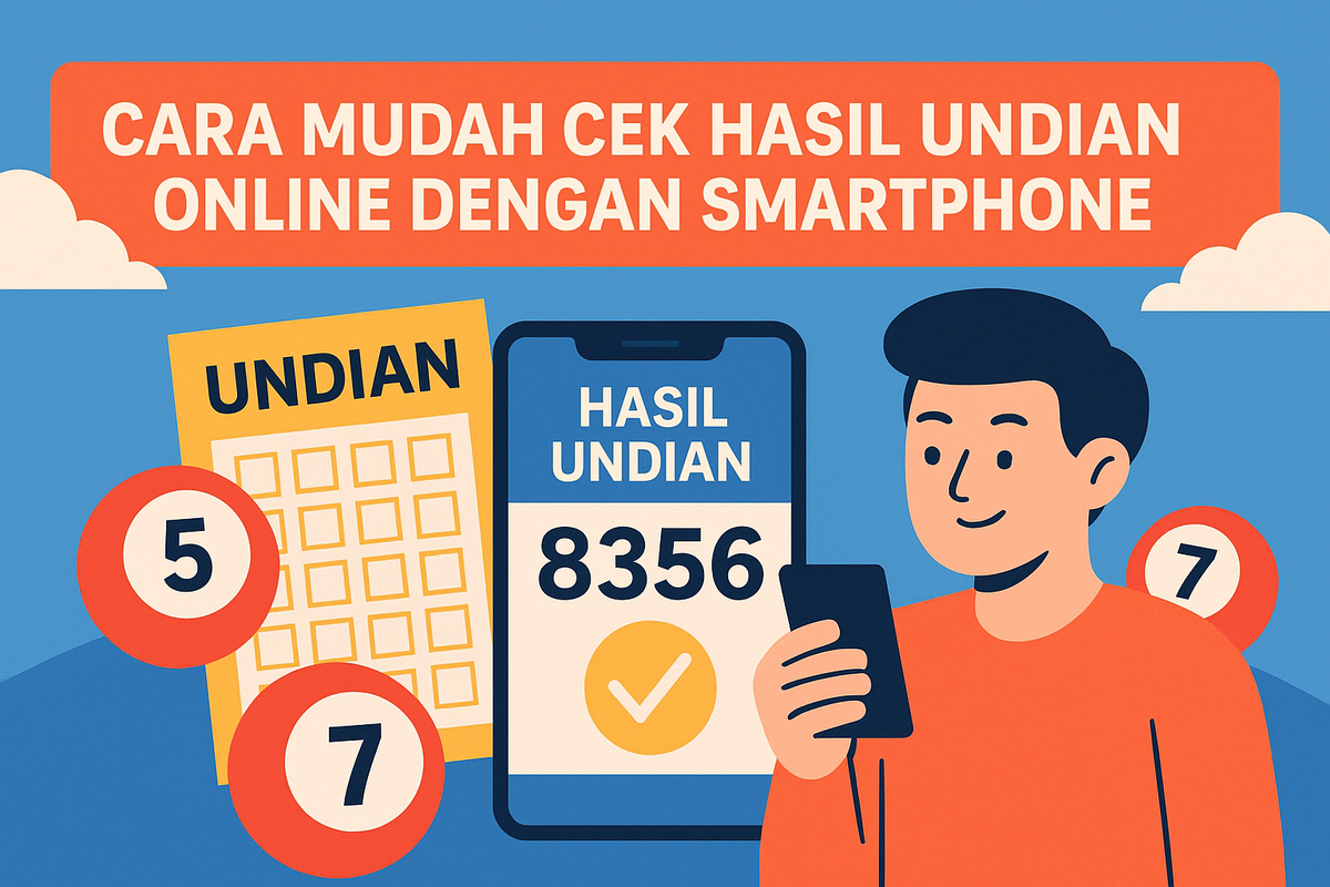 Cara Mudah Cek Hasil Undian Online dengan Smartphone