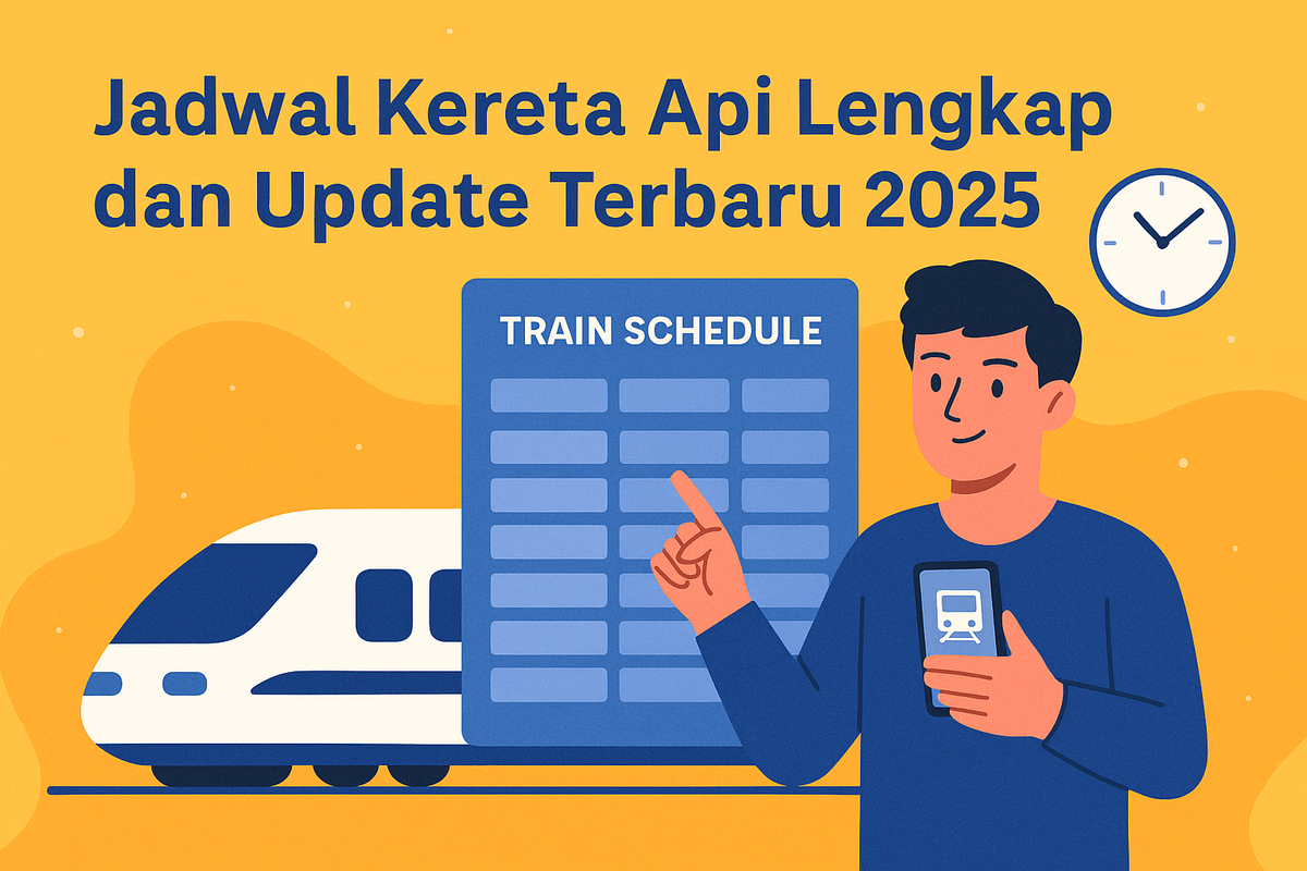 Jadwal Kereta Api Lengkap dan Update Terbaru 2025