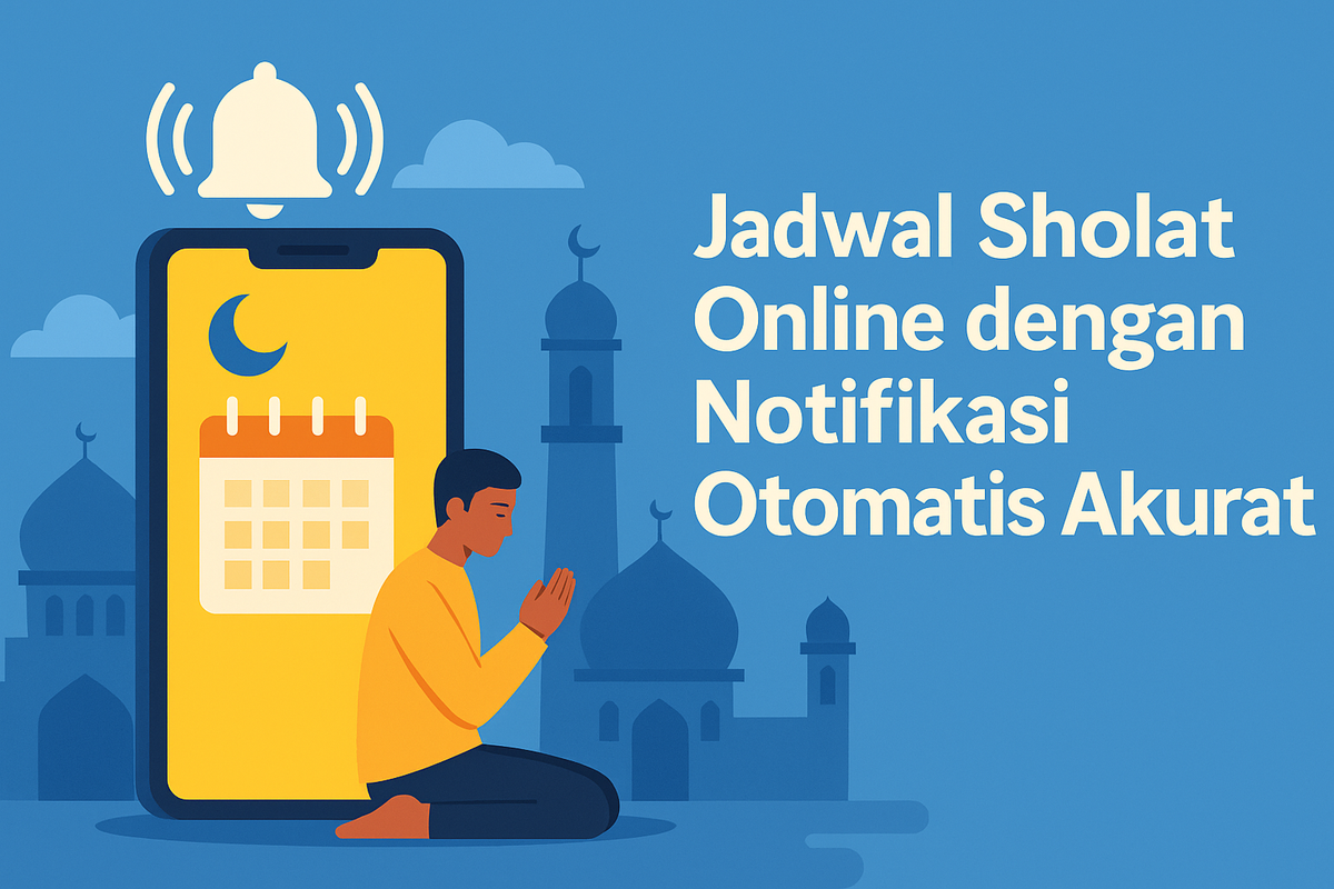 Jadwal Sholat Online dengan Notifikasi Otomatis Akurat