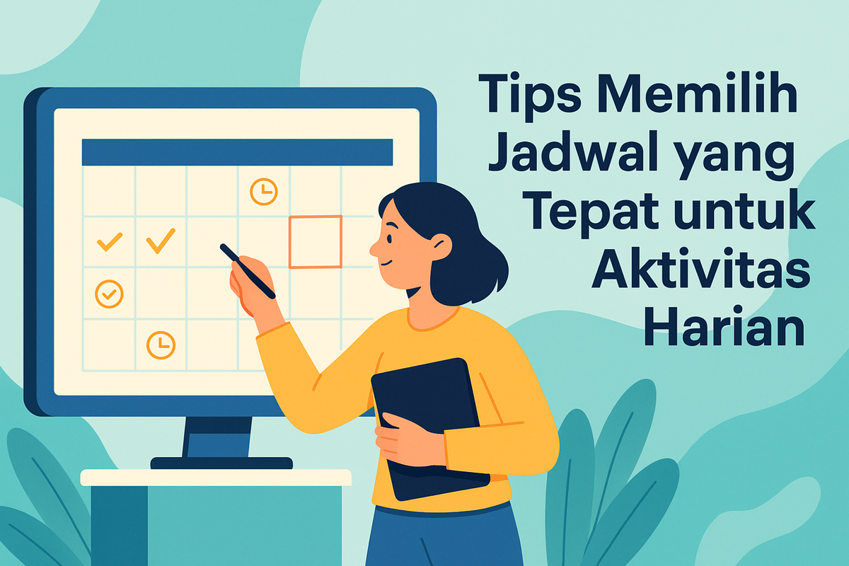 Tips Memilih Jadwal yang Tepat untuk Aktivitas Harian